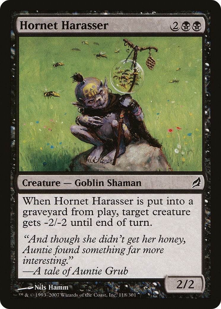 Hornet Harasser (LRW-118) - Lorwyn - Premium MTG Single from Wizards of the Coast - Just $0.08! Shop now at Game Crave Tournament Store