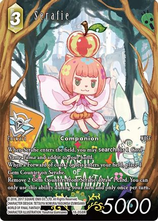 Serafie (Full Art) (RESURGENCE OF POWER) Foil - Premium Final Fantasy Single from Resurgence of Power - Just $6.05! Shop now at Game Crave Tournament Store