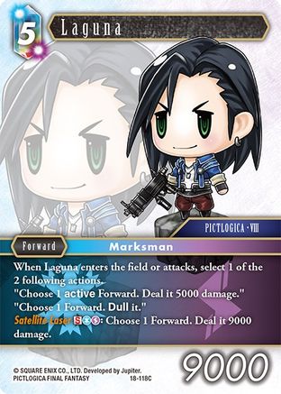 Laguna (RESURGENCE OF POWER) Foil - Premium Final Fantasy Single from Resurgence of Power - Just $0.25! Shop now at Game Crave Tournament Store