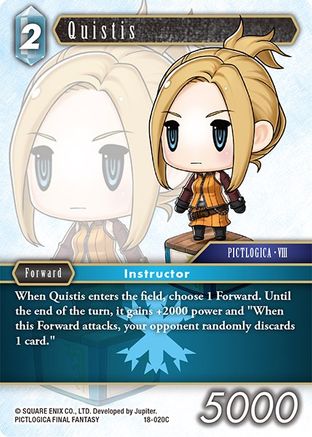 Quistis (RESURGENCE OF POWER) - Premium Final Fantasy Single from Resurgence of Power - Just $0.25! Shop now at Game Crave Tournament Store