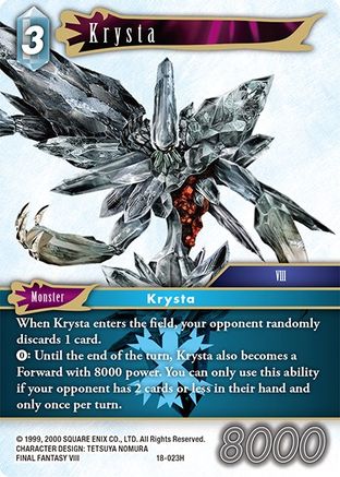 Krysta (RESURGENCE OF POWER) Foil - Premium Final Fantasy Single from Resurgence of Power - Just $0.62! Shop now at Game Crave Tournament Store