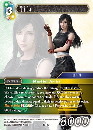 Tifa (RESURGENCE OF POWER) - Premium Final Fantasy Single from Resurgence of Power - Just $0.83! Shop now at Game Crave Tournament Store
