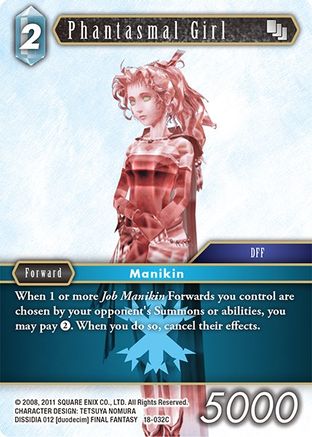 Phantasmal Girl (RESURGENCE OF POWER) Foil - Premium Final Fantasy Single from Resurgence of Power - Just $0.25! Shop now at Game Crave Tournament Store