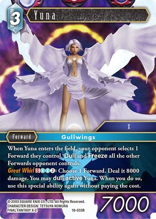 Yuna (RESURGENCE OF POWER) Foil - Premium Final Fantasy Single from Resurgence of Power - Just $0.47! Shop now at Game Crave Tournament Store