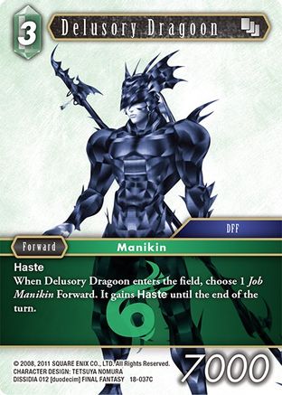 Delusory Dragoon (RESURGENCE OF POWER) - Premium Final Fantasy Single from Resurgence of Power - Just $0.25! Shop now at Game Crave Tournament Store