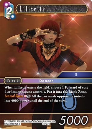 Lilisette (RESURGENCE OF POWER) - Premium Final Fantasy Single from Resurgence of Power - Just $0.25! Shop now at Game Crave Tournament Store