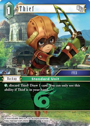 Thief (RESURGENCE OF POWER) - Premium Final Fantasy Single from Resurgence of Power - Just $0.25! Shop now at Game Crave Tournament Store