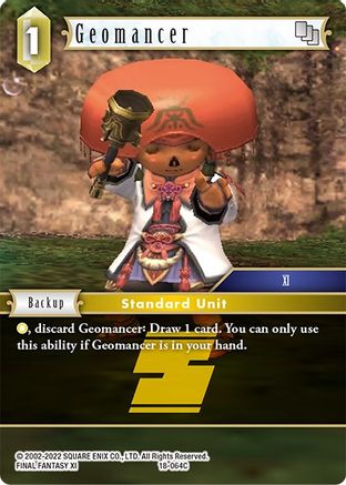 Geomancer - 18-064C (RESURGENCE OF POWER) - Premium Final Fantasy Single from Resurgence of Power - Just $0.25! Shop now at Game Crave Tournament Store