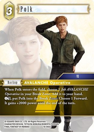 Polk (RESURGENCE OF POWER) Foil - Premium Final Fantasy Single from Resurgence of Power - Just $0.41! Shop now at Game Crave Tournament Store