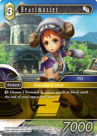 Beastmaster (RESURGENCE OF POWER) - Premium Final Fantasy Single from Resurgence of Power - Just $0.25! Shop now at Game Crave Tournament Store