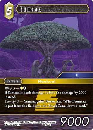 Yumcax (RESURGENCE OF POWER) Foil - Premium Final Fantasy Single from Resurgence of Power - Just $0.25! Shop now at Game Crave Tournament Store