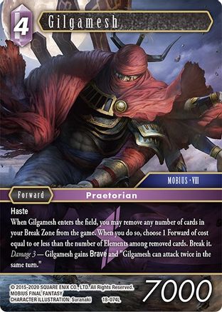 Gilgamesh (RESURGENCE OF POWER) - Premium Final Fantasy Single from Resurgence of Power - Just $2.51! Shop now at Game Crave Tournament Store