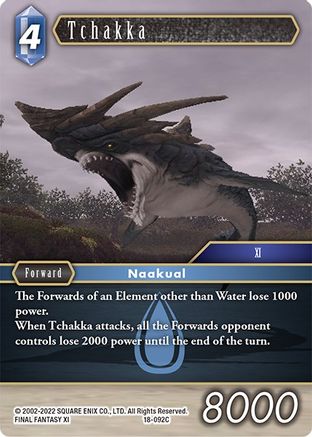 Tchakka (RESURGENCE OF POWER) - Premium Final Fantasy Single from Resurgence of Power - Just $0.25! Shop now at Game Crave Tournament Store