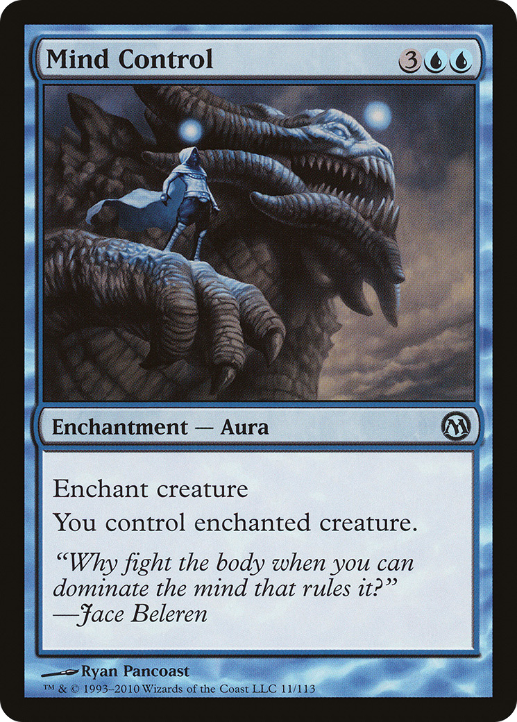 Mind Control (DPA-011) - Duels of the Planeswalkers - Premium MTG Single from Wizards of the Coast - Just $0.13! Shop now at Game Crave Tournament Store
