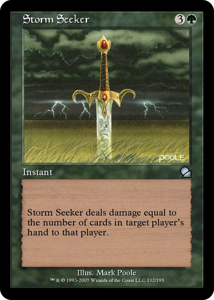 Storm Seeker (ME1-132) - Masters Edition - Premium MTG Single from Wizards of the Coast - Just $0! Shop now at Game Crave Tournament Store