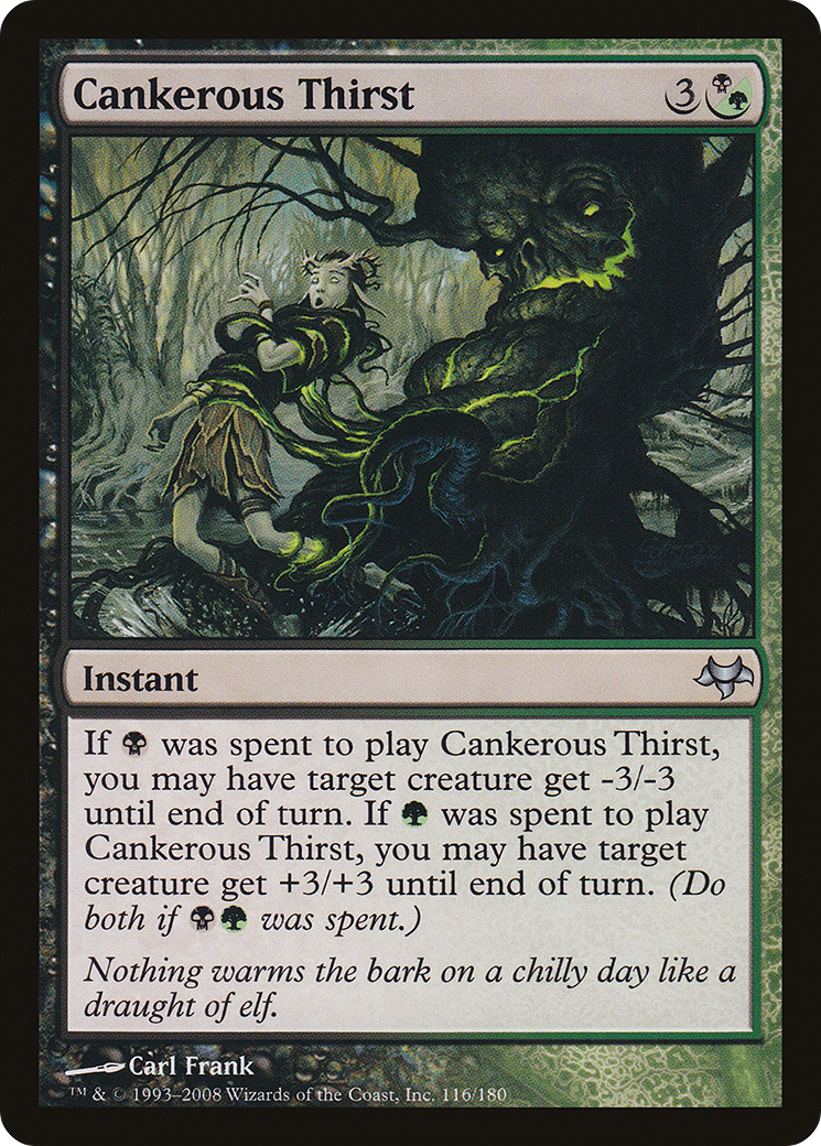 Cankerous Thirst (EVE-116) - Eventide - Premium MTG Single from Wizards of the Coast - Just $0.26! Shop now at Game Crave Tournament Store