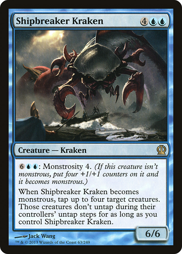 Shipbreaker Kraken (THS-063) - Theros - Premium MTG Single from Wizards of the Coast - Just $0.08! Shop now at Game Crave Tournament Store