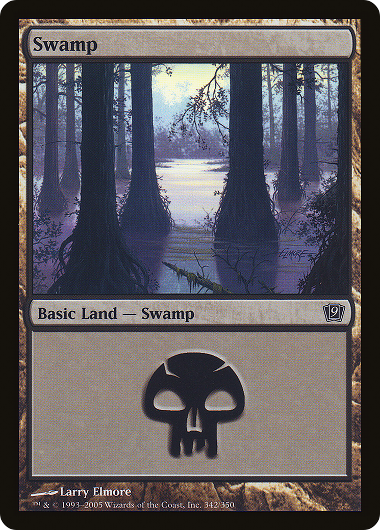 Swamp (9ED-342★) - Ninth Edition Foil - Premium MTG Single from Wizards of the Coast - Just $0.81! Shop now at Game Crave Tournament Store
