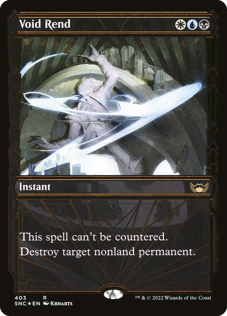 Void Rend (SNC-403) - Streets of New Capenna: (Showcase) Foil - Premium MTG Single from Wizards of the Coast - Just $1.52! Shop now at Game Crave Tournament Store