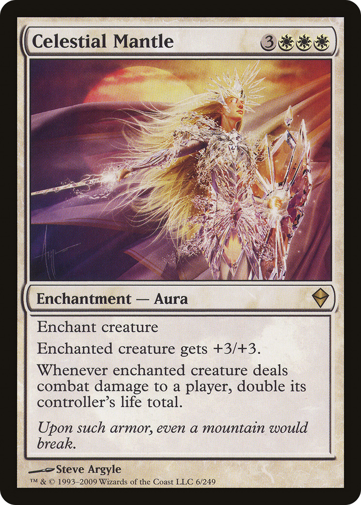 Celestial Mantle (ZEN-006) - Zendikar - Premium MTG Single from Wizards of the Coast - Just $1.12! Shop now at Game Crave Tournament Store