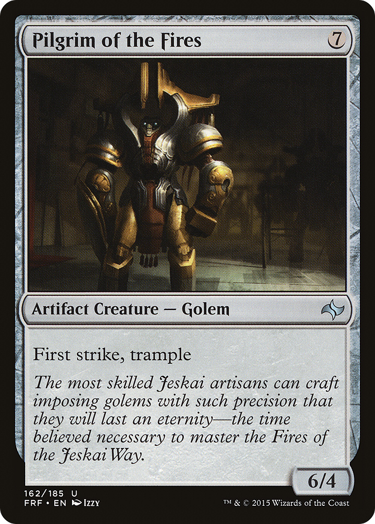 Pilgrim of the Fires (FRF-162) - Fate Reforged Foil - Premium MTG Single from Wizards of the Coast - Just $0.08! Shop now at Game Crave Tournament Store