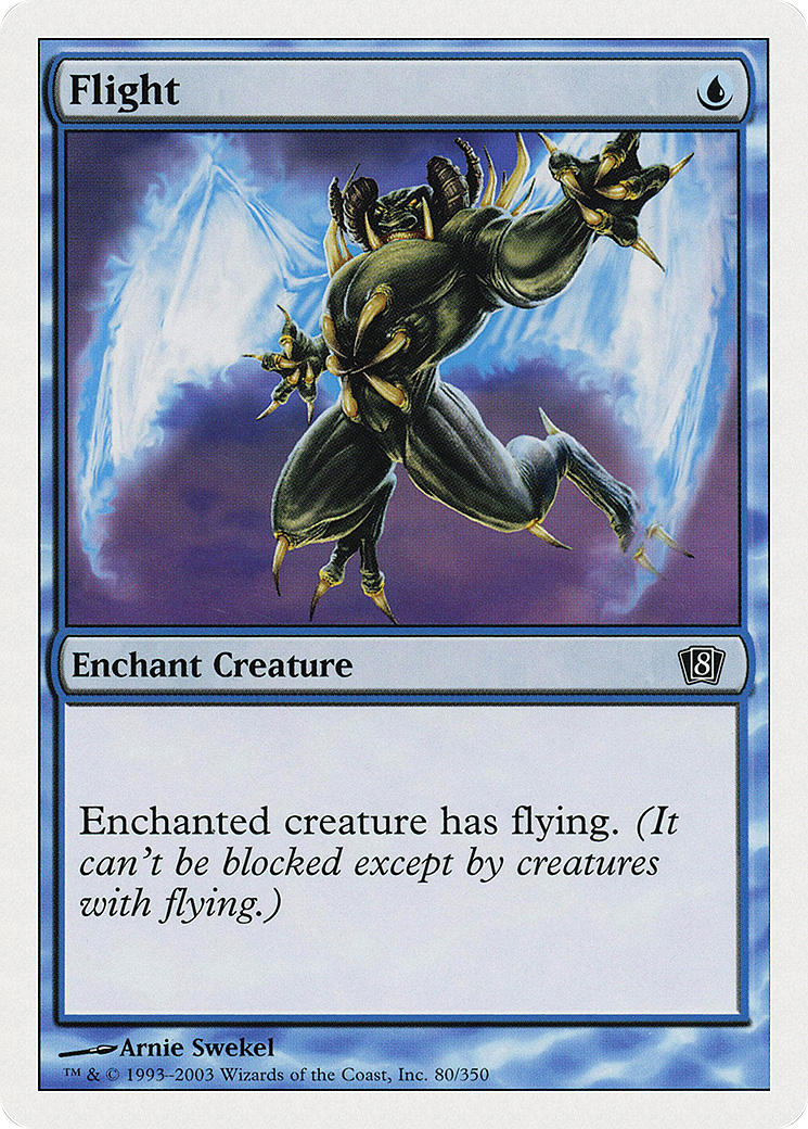 Flight (8ED-080) - Eighth Edition - Premium MTG Single from Wizards of the Coast - Just $0.08! Shop now at Game Crave Tournament Store