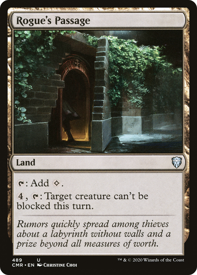 Rogue's Passage (CMR-489) - Commander Legends - Premium MTG Single from Wizards of the Coast - Just $0.10! Shop now at Game Crave Tournament Store