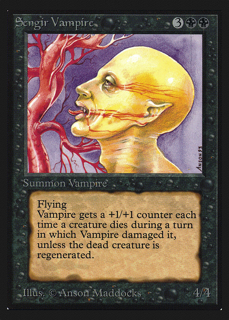 Sengir Vampire (CEI-128) - Intl. Collectors' Edition - Premium MTG Single from Wizards of the Coast - Just $11.96! Shop now at Game Crave Tournament Store