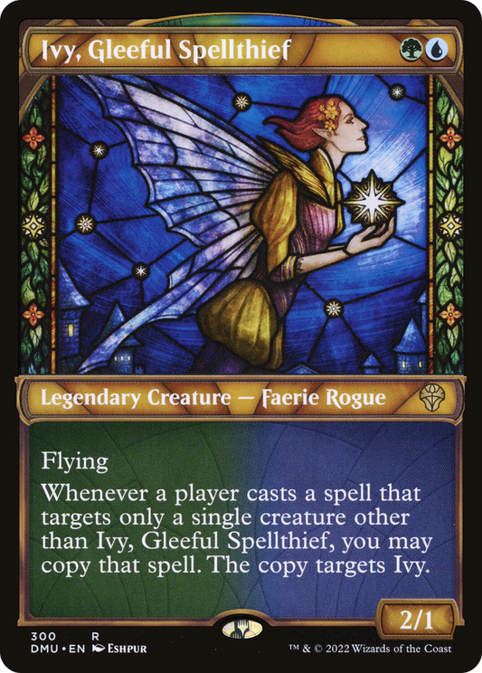 Ivy, Gleeful Spellthief (DMU-300) - Dominaria United: (Showcase) - Premium MTG Single from Wizards of the Coast - Just $0.08! Shop now at Game Crave Tournament Store