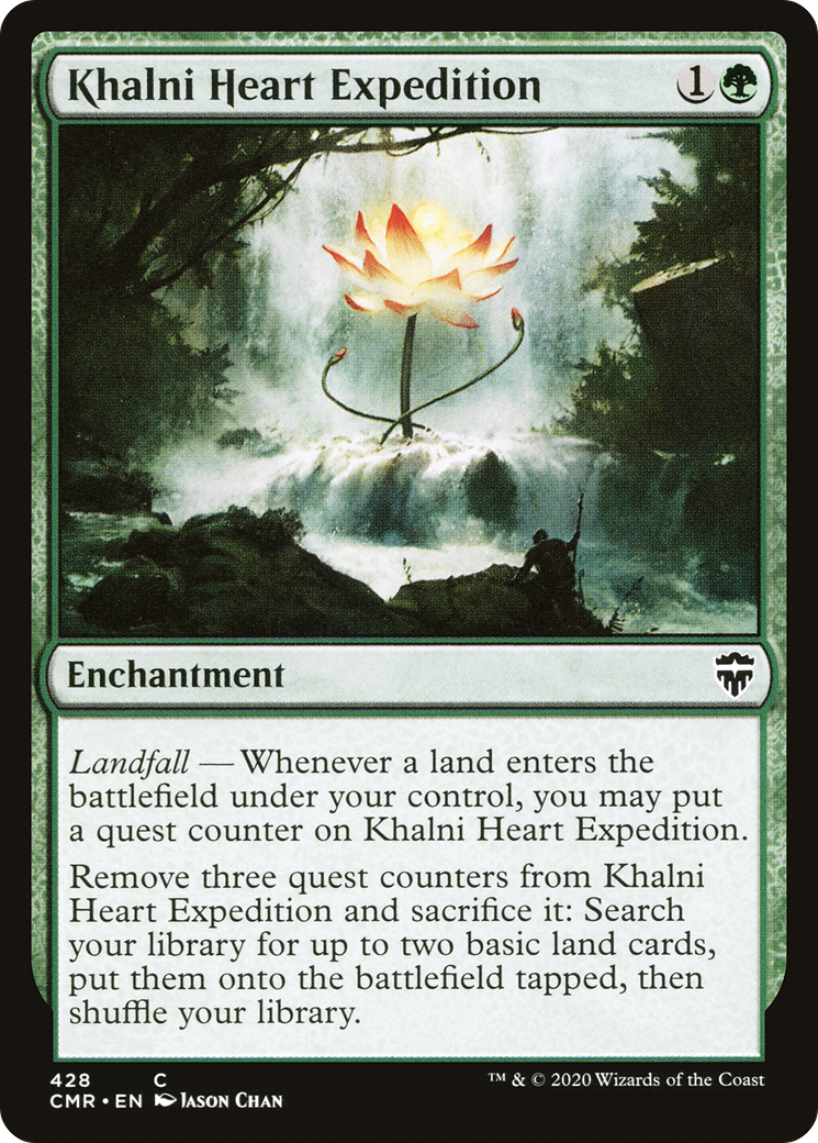 Khalni Heart Expedition (CMR-428) - Commander Legends - Premium MTG Single from Wizards of the Coast - Just $0.08! Shop now at Game Crave Tournament Store