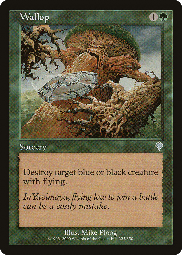 Wallop (INV-223) - Invasion Foil - Premium MTG Single from Wizards of the Coast - Just $0.26! Shop now at Game Crave Tournament Store