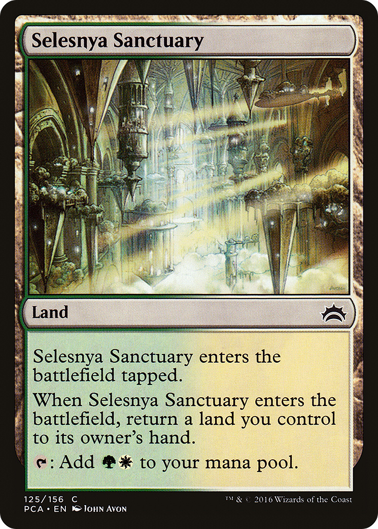 Selesnya Sanctuary (PCA-125) - Planechase Anthology - Premium MTG Single from Wizards of the Coast - Just $0.08! Shop now at Game Crave Tournament Store