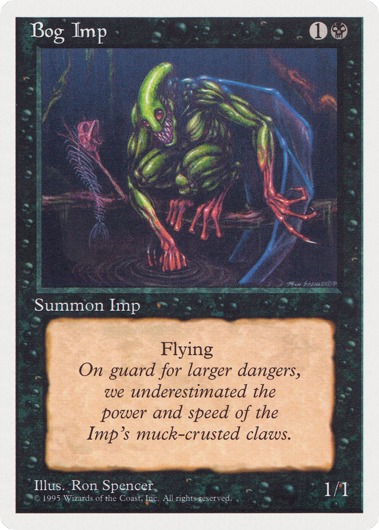 Bog Imp (RQS-015) - Rivals Quick Start Set - Premium MTG Single from Wizards of the Coast - Just $0! Shop now at Game Crave Tournament Store