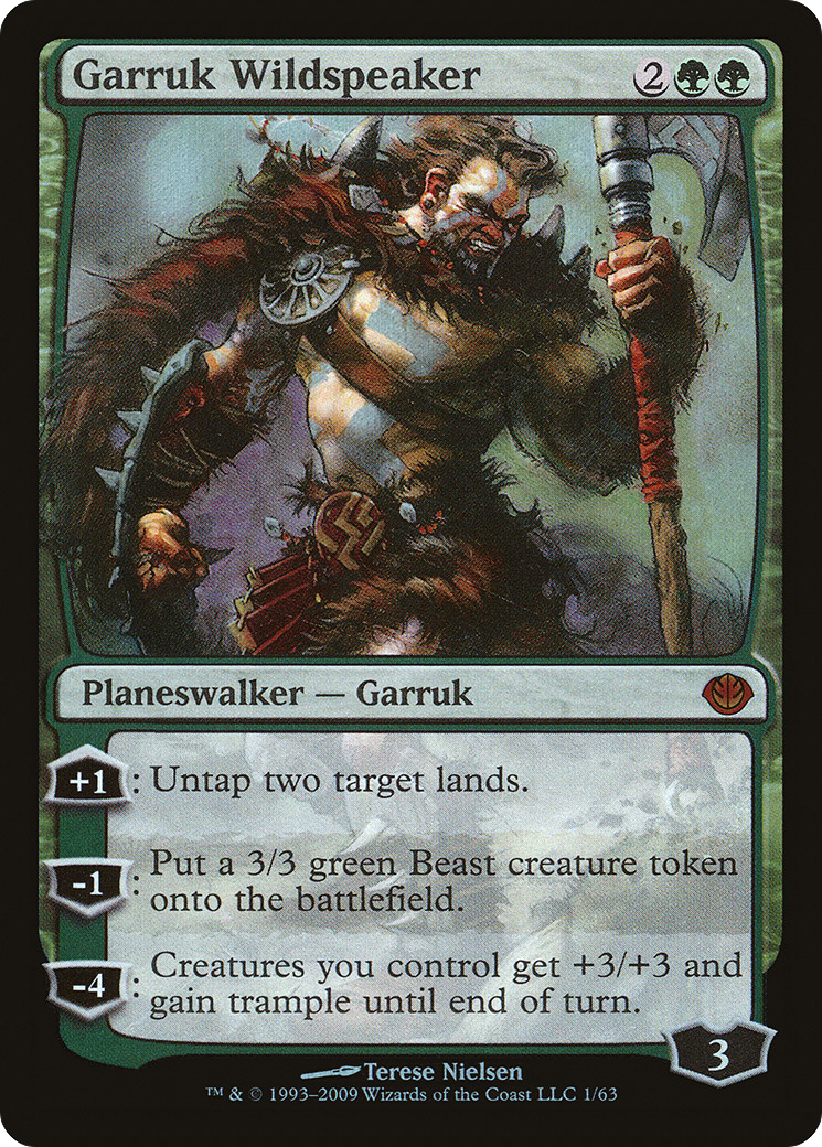 Garruk Wildspeaker (DDD-001) - Duel Decks: Garruk vs. Liliana Foil - Premium MTG Single from Wizards of the Coast - Just $0.59! Shop now at Game Crave Tournament Store