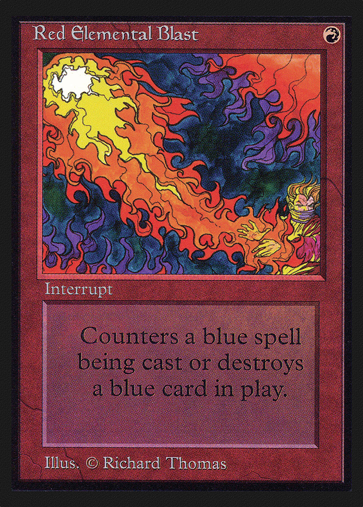 Red Elemental Blast (CED-170) - Collectors' Edition - Premium MTG Single from Wizards of the Coast - Just $3.73! Shop now at Game Crave Tournament Store
