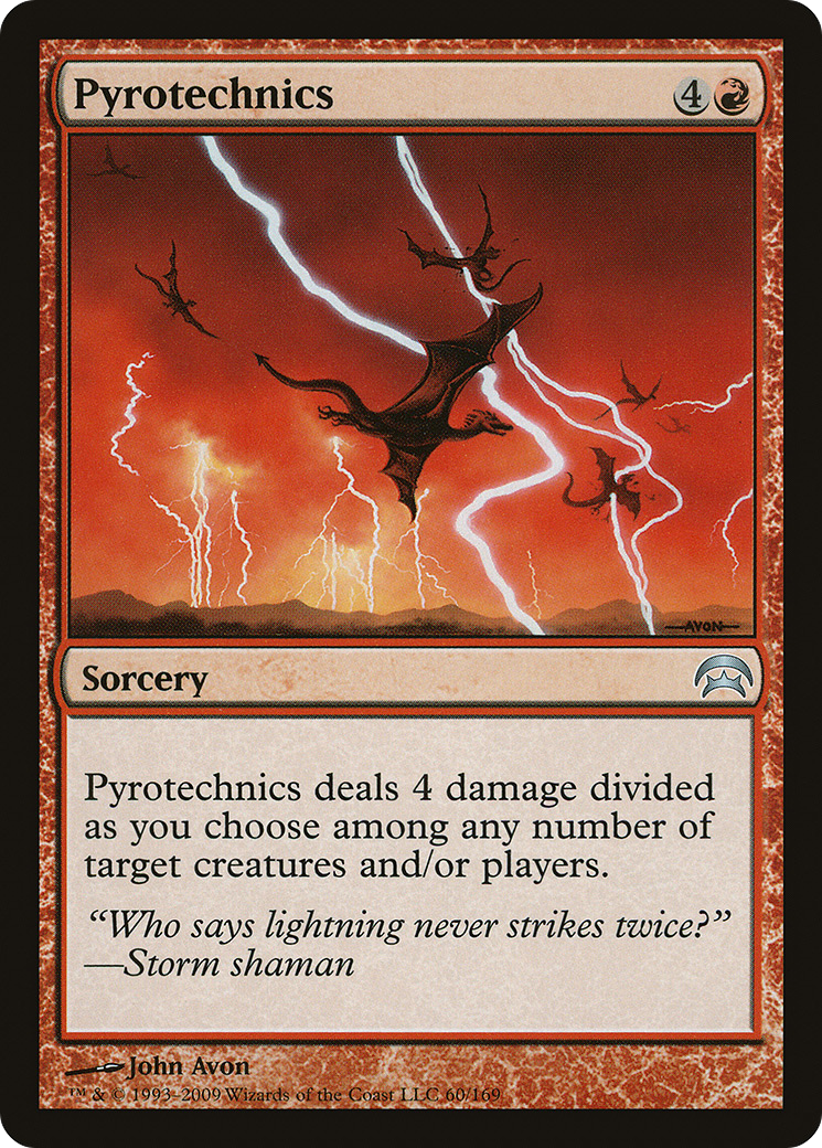 Pyrotechnics (HOP-060) - Planechase - Premium MTG Single from Wizards of the Coast - Just $0.08! Shop now at Game Crave Tournament Store