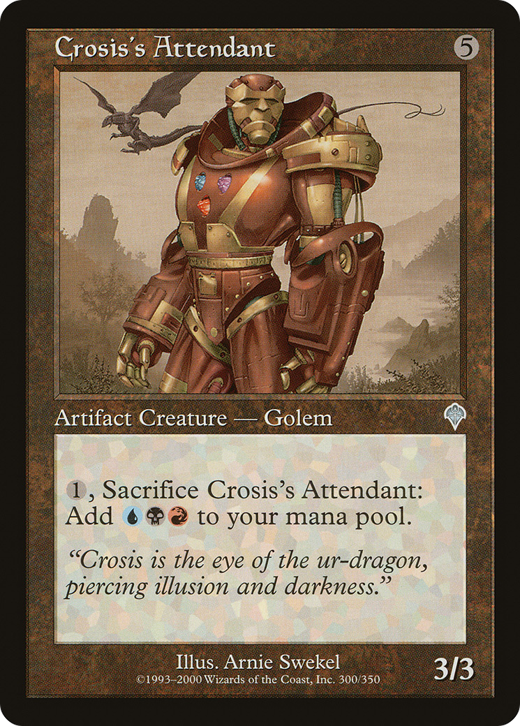 Crosis's Attendant (INV-300) - Invasion Foil - Premium MTG Single from Wizards of the Coast - Just $0.88! Shop now at Game Crave Tournament Store
