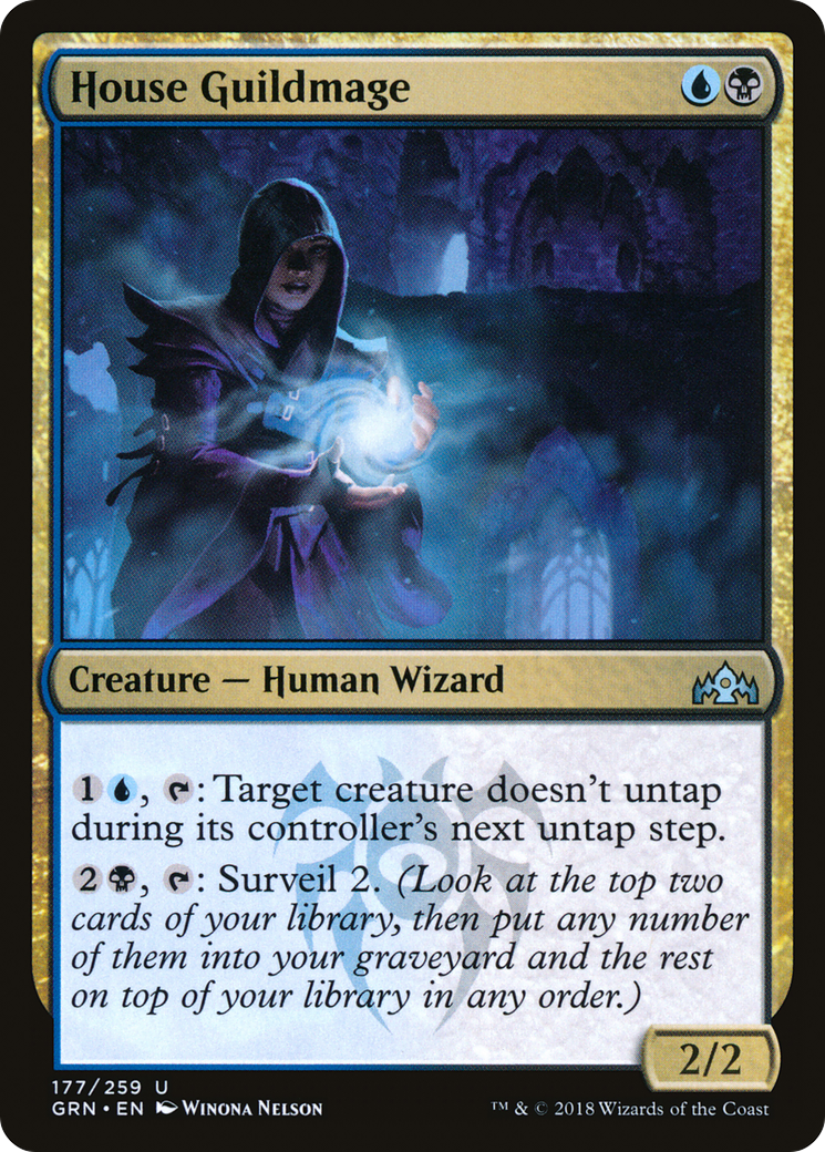 House Guildmage (GRN-177) - Guilds of Ravnica - Premium MTG Single from Wizards of the Coast - Just $0.08! Shop now at Game Crave Tournament Store