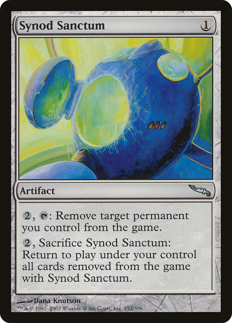 Synod Sanctum (MRD-252) - Mirrodin - Premium MTG Single from Wizards of the Coast - Just $0.08! Shop now at Game Crave Tournament Store