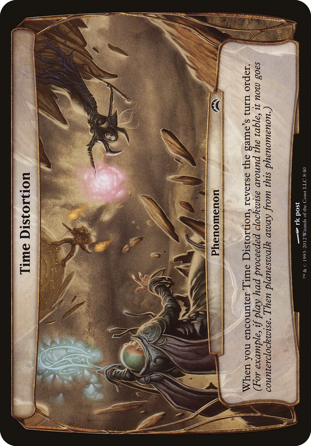 Time Distortion (OPC2-008) - Planechase 2012 Planes - Premium MTG Single from Wizards of the Coast - Just $1.23! Shop now at Game Crave Tournament Store
