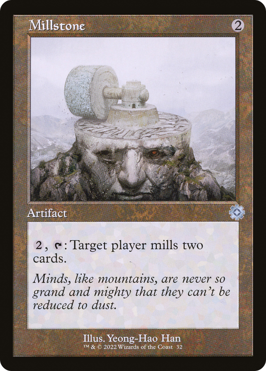 Millstone (BRR-032) - The Brothers' War Retro Artifacts - Premium MTG Single from Wizards of the Coast - Just $0.08! Shop now at Game Crave Tournament Store