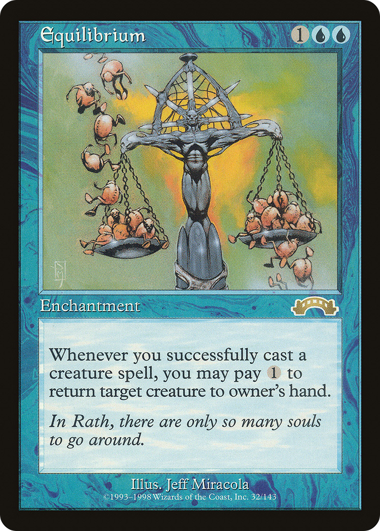 Equilibrium (EXO-032) - Exodus - Premium MTG Single from Wizards of the Coast - Just $0.65! Shop now at Game Crave Tournament Store