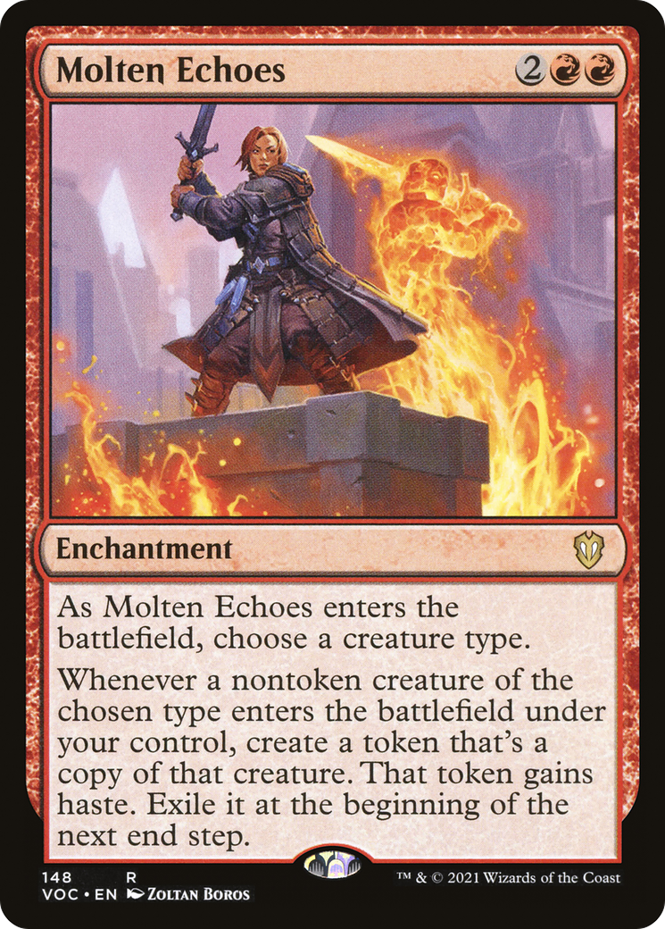 Molten Echoes (VOC-148) - Crimson Vow Commander - Premium MTG Single from Wizards of the Coast - Just $5.53! Shop now at Game Crave Tournament Store