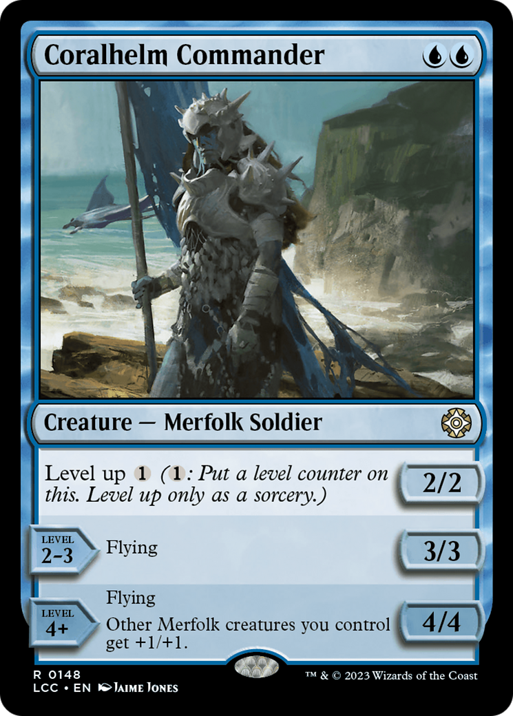 Coralhelm Commander (LCC-148) - The Lost Caverns of Ixalan Commander - Premium MTG Single from Wizards of the Coast - Just $0.08! Shop now at Game Crave Tournament Store