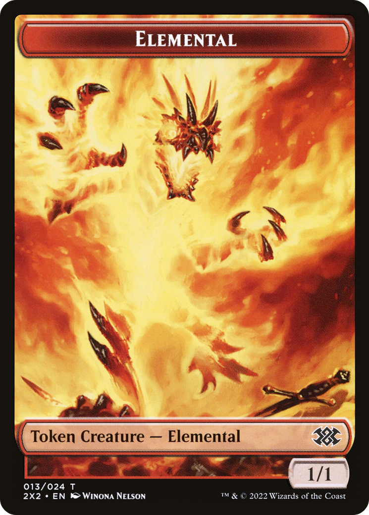 Elemental (T2X2-013) - Double Masters 2022 Tokens - Premium MTG Single from Wizards of the Coast - Just $0! Shop now at Game Crave Tournament Store