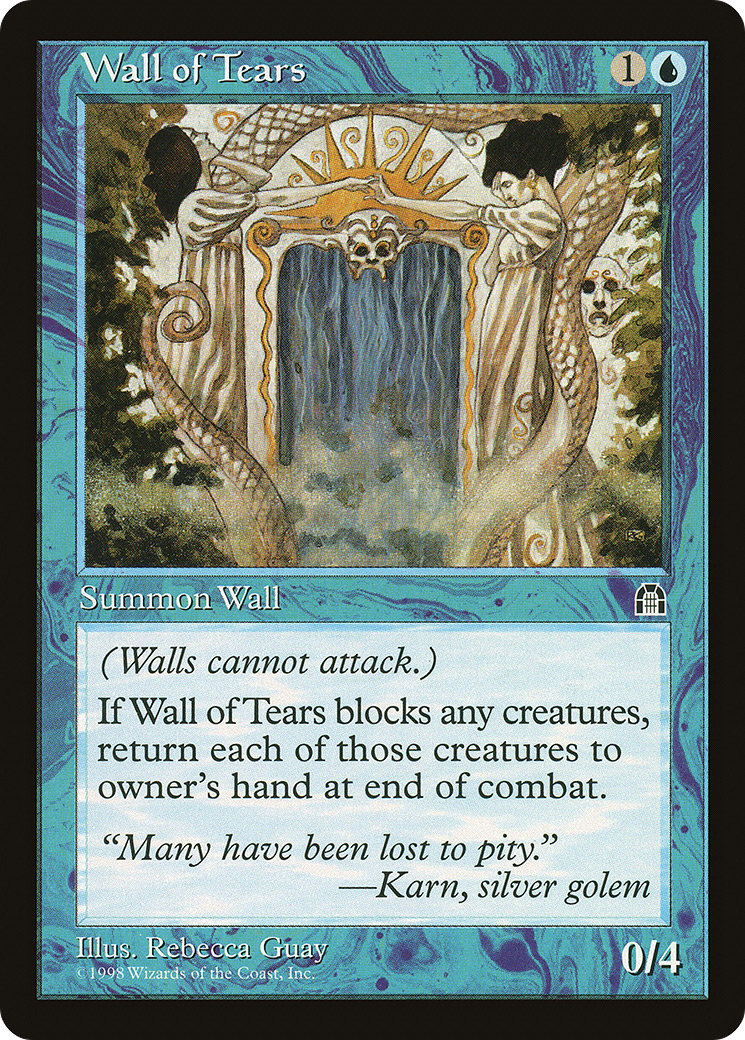 Wall of Tears (STH-050) - Stronghold - Premium MTG Single from Wizards of the Coast - Just $0.22! Shop now at Game Crave Tournament Store