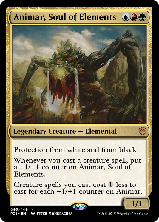 Animar, Soul of Elements (PZ1-093) - Legendary Cube Prize Pack Foil - Premium MTG Single from Wizards of the Coast - Just $0! Shop now at Game Crave Tournament Store