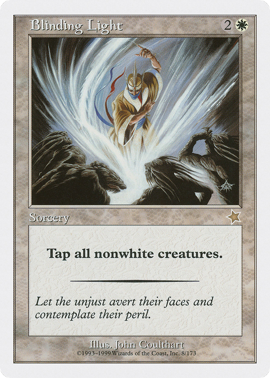 Blinding Light (S99-008) - Starter 1999 - Premium MTG Single from Wizards of the Coast - Just $0.20! Shop now at Game Crave Tournament Store