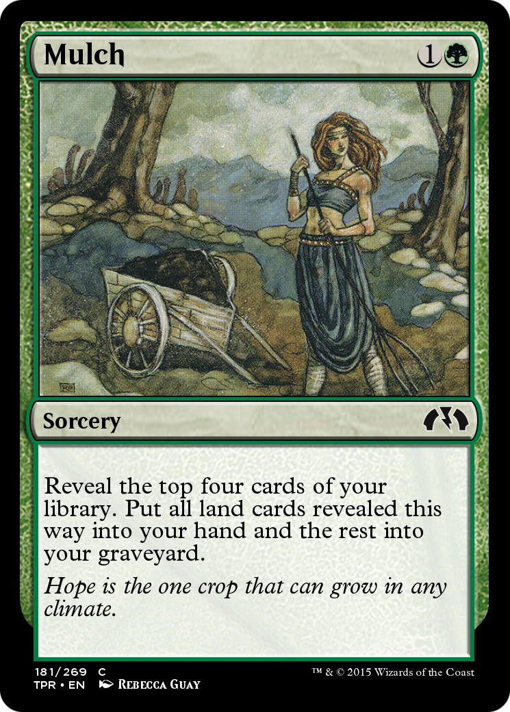 Mulch (TPR-181) - Tempest Remastered - Premium MTG Single from Wizards of the Coast - Just $0! Shop now at Game Crave Tournament Store