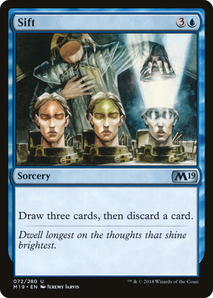 Sift (M19-072) - Core Set 2019 - Premium MTG Single from Wizards of the Coast - Just $0.25! Shop now at Game Crave Tournament Store